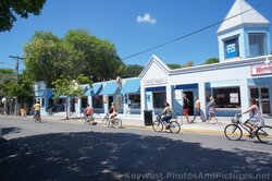 Bicyclists on Duval St Key West.jpg