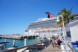 Key West Cruise Dock Area Mallory Square Photos