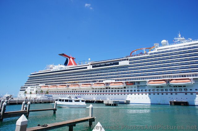 Starboard Side of Carnival Breeze cruise ship docked at Key West.jpg
