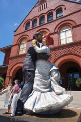 Dancing Couple Sculpture outside of the Key West Museum of Art & History at the Custom House.jpg