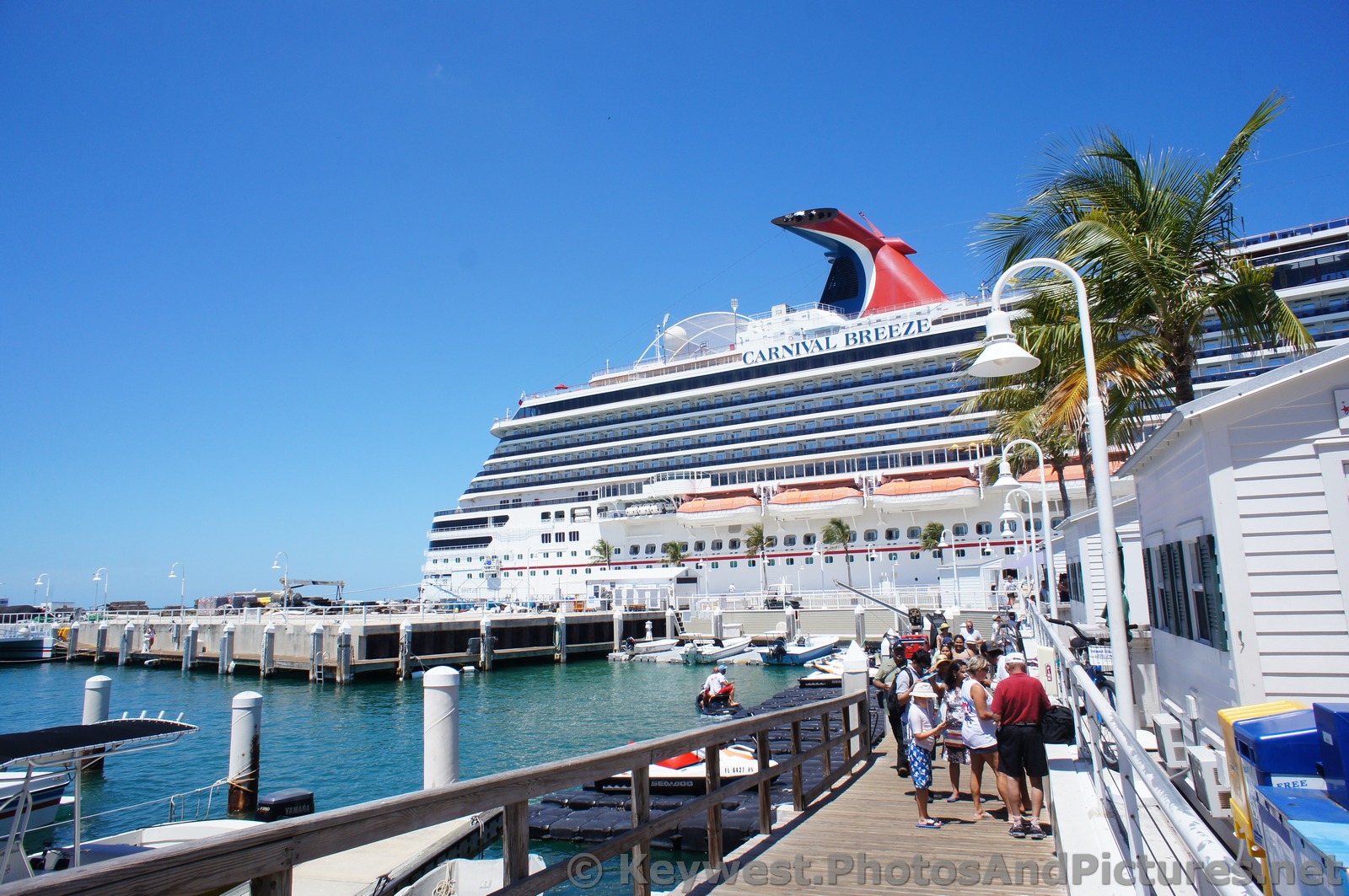 Stern of Carnival Breeze while docked in Key West.jpg