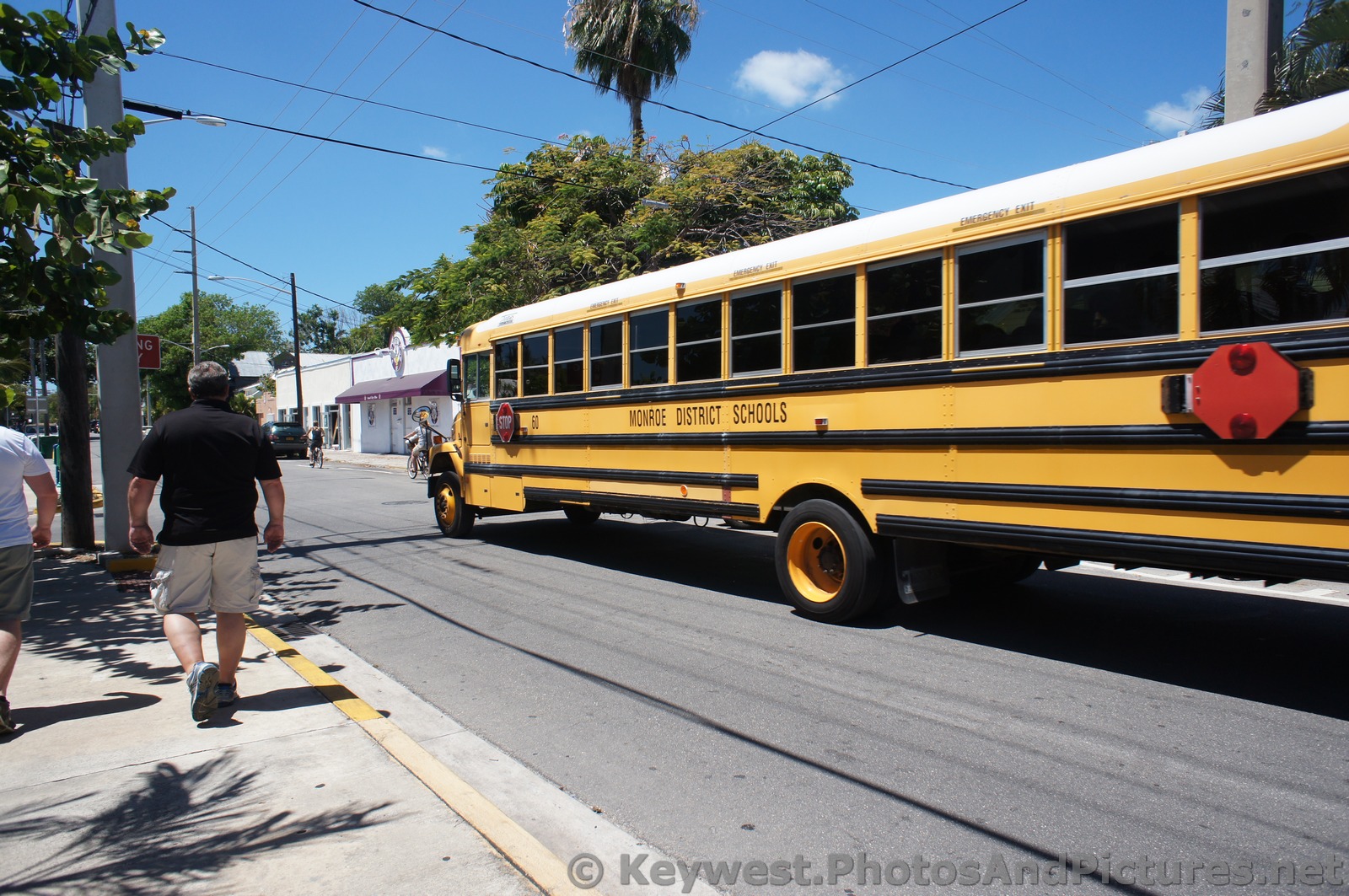 Monroe District School Bus near Southernmost Point Key West.jpg