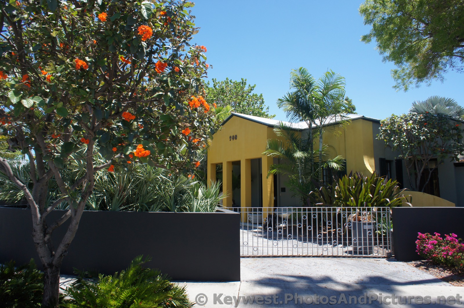 Gated Modern Expensive Home near Higgs Beach in Key West.jpg