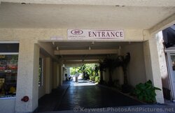 Entrance to Crowne Plaza Key West La Concha on Duval St.jpg