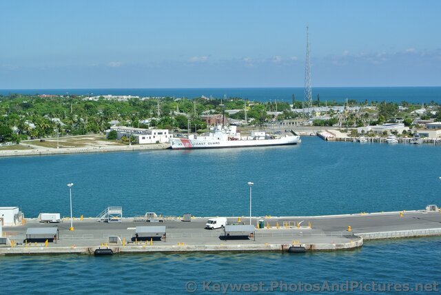 Coast Guard Ship docked at Fleming Key US Naval Air Station.jpg